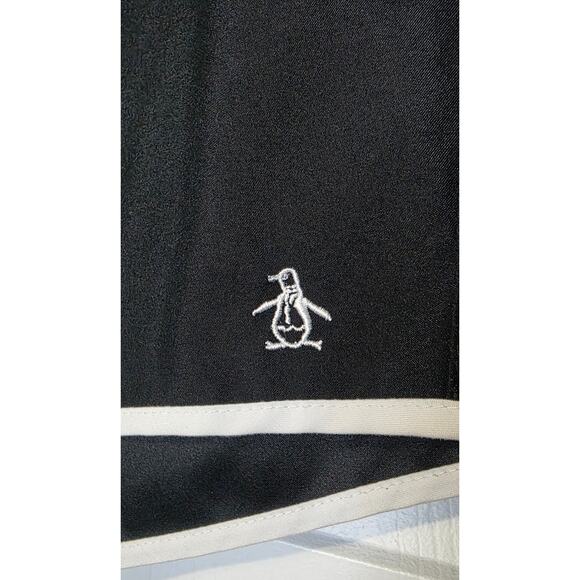 Penguin By Munsing Wear Swim Trunk Adult 30 Black Bathing Suit Mens - Picture 2 of 8